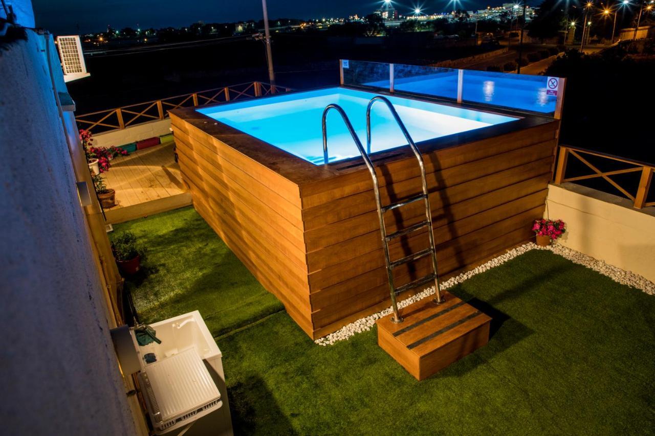 Вілла Tal-Karmnu Entire House With Private Heated Pool And Jacuzzi Kirkop Екстер'єр фото
